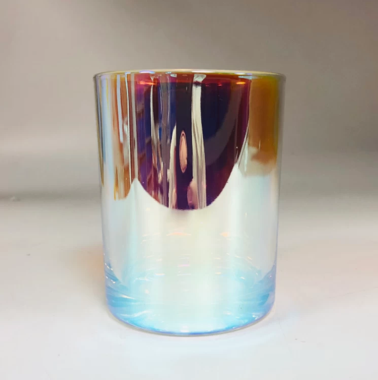 Prócaí coinneal gloine 11oz le dathanna éagsúla