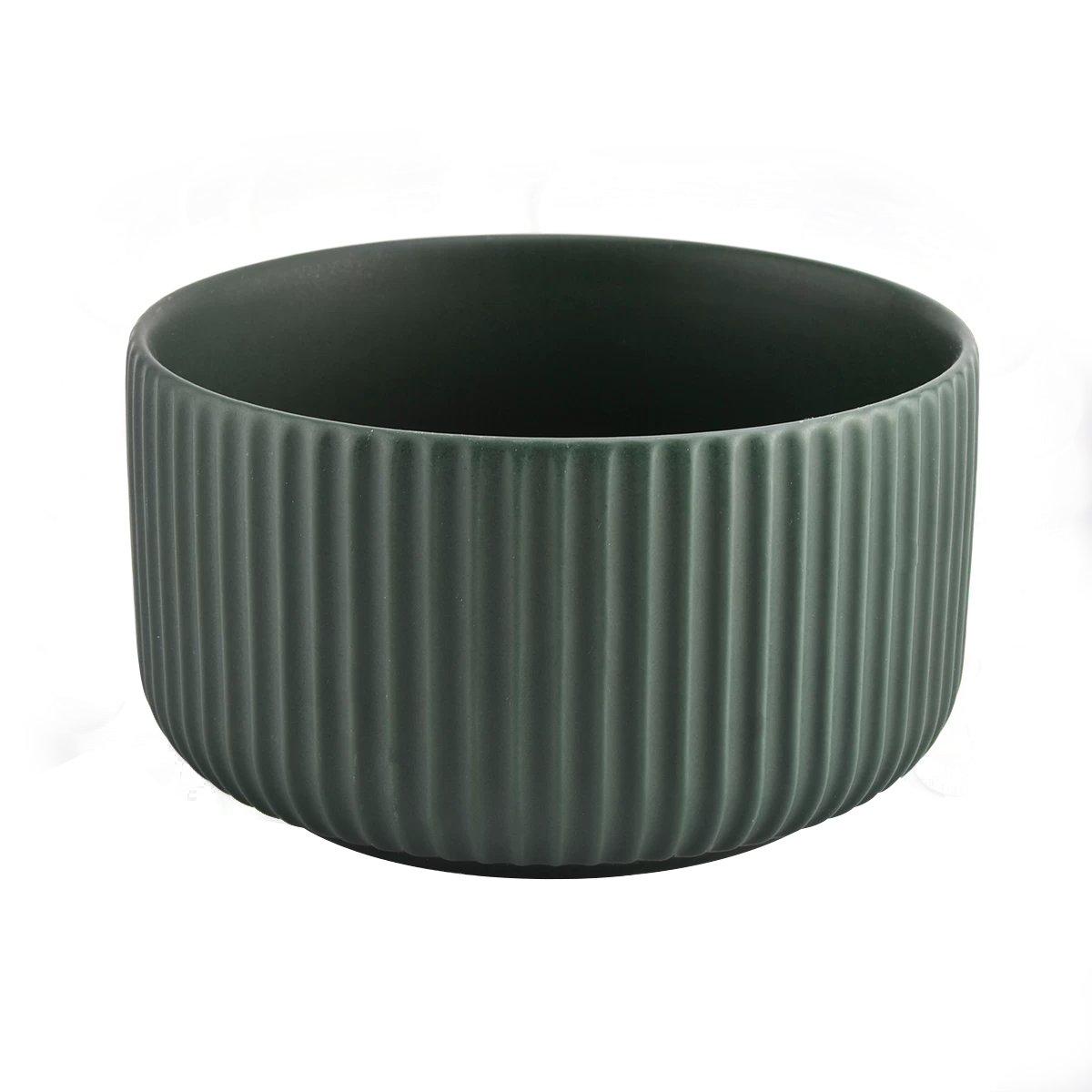 Home Decor Glazing Glazing Stripoli Candela ceramica Vasetti
