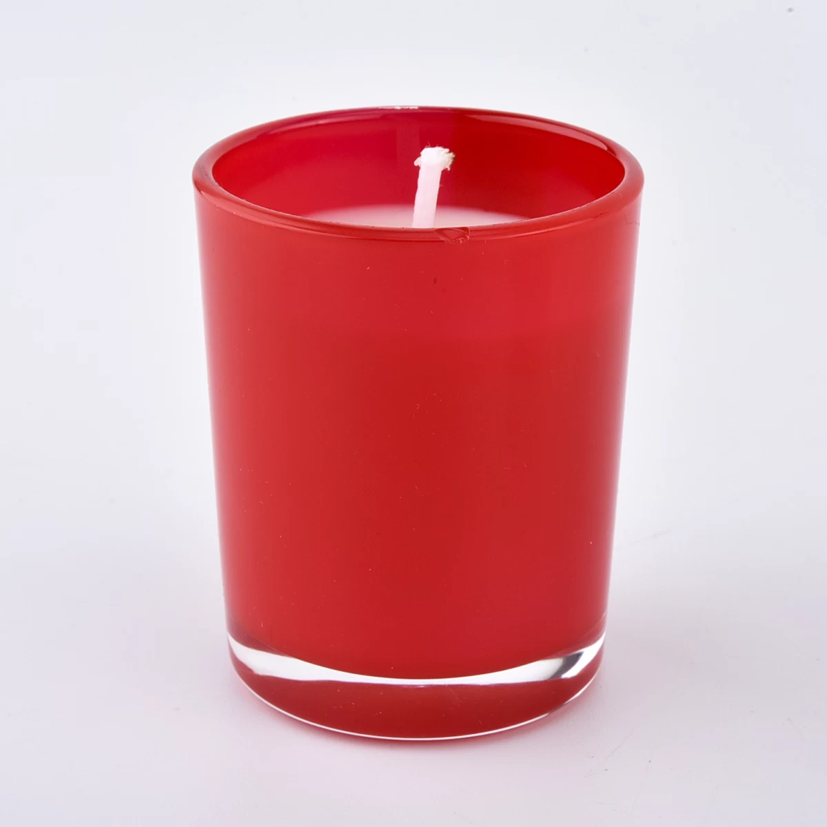 80ml spray customized color outside  glass candle holder for candle making
