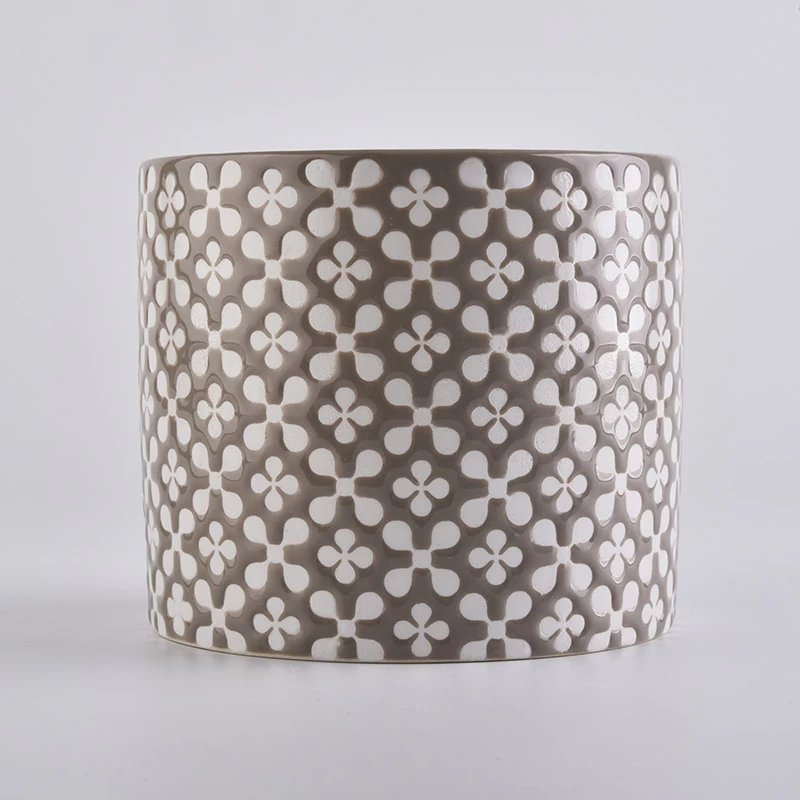 Home Decoration Empty Ceramic Candle Vessels For Candle Making - COPY - a7wbms