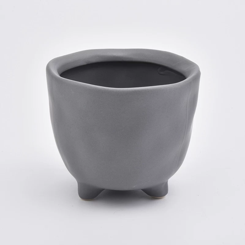 Matte Ceramic Jars For Candle making