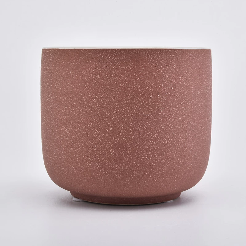 Large Matte Black 28oz Ceramic Candle Vessels Wholesale - COPY - 7u1qqa