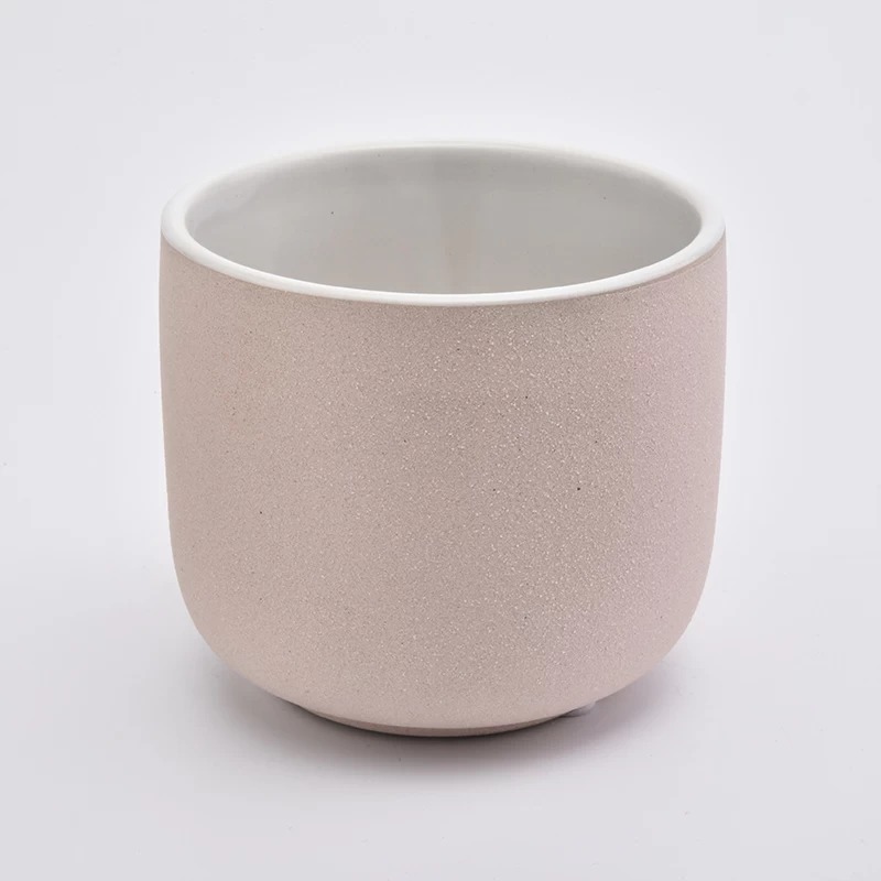 Custom Colors 425ml Hold 11oz Wax Ceramic Candle Vessels - COPY - 80wbog