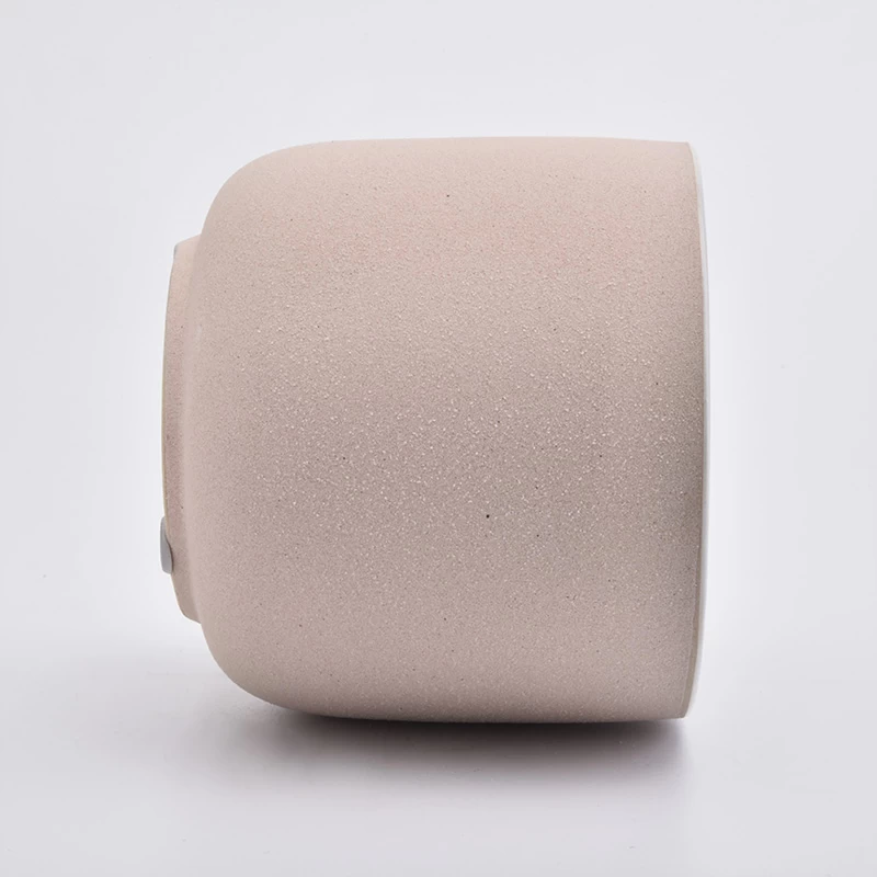 OEM Matte Ceramic Vessels For Candle Making