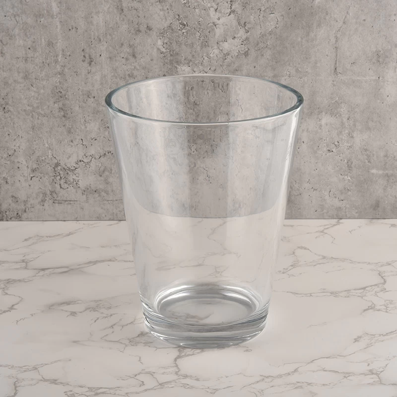 large votive decorative luxury glass jar candle container for fragrance brand