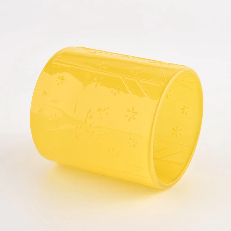 20oz 10oz 6oz þrjár stærðir glerkertakrukkur heildsölu