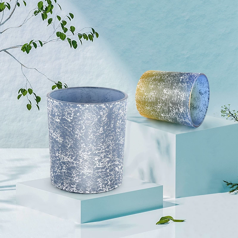 Fashionable creative glass candle jars