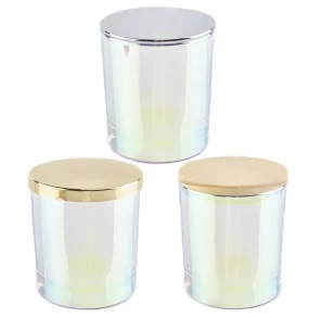 Wholesale 10oz customized popular decoration on glass candle jar in bulk - COPY - 5qv0bp