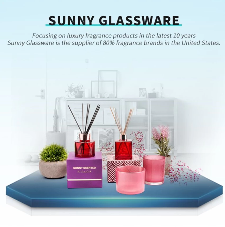 Sunny glassware candlestick craft introduction and manufacture gives you the crystal glass world
