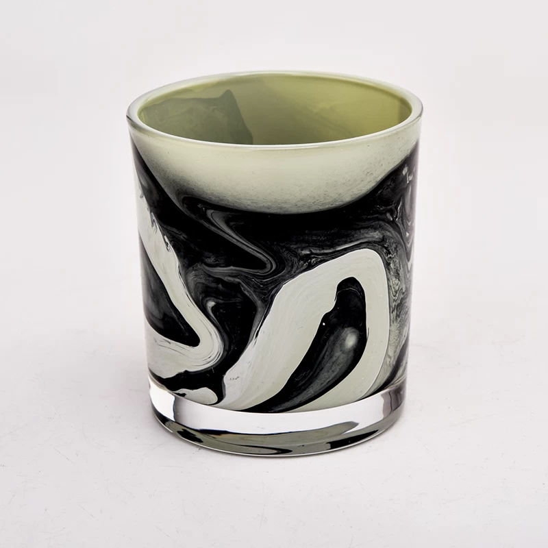 new artwork craft 8oz glass candle jar