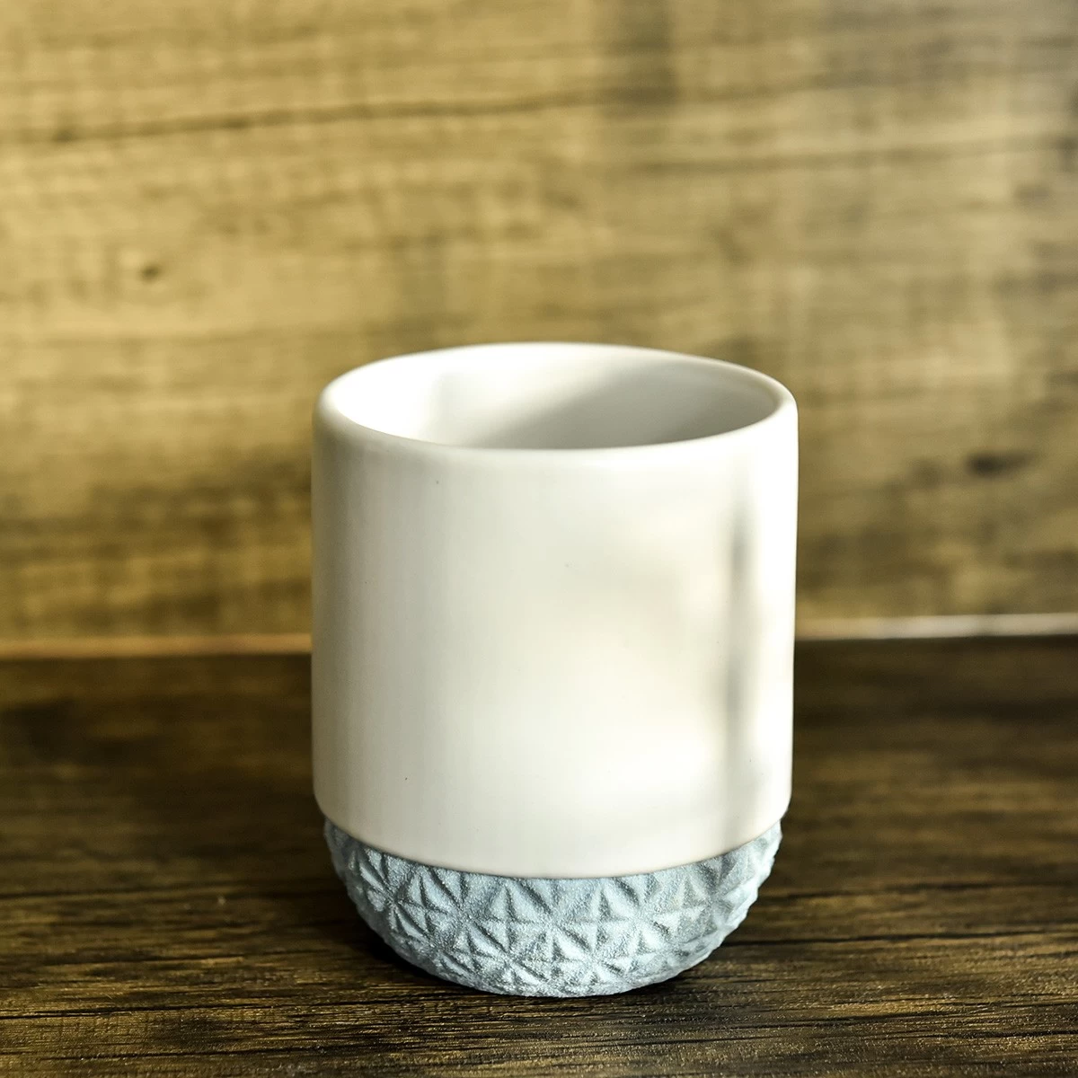 Sérsniðin 9oz kertaílát keramik kertakrukkur