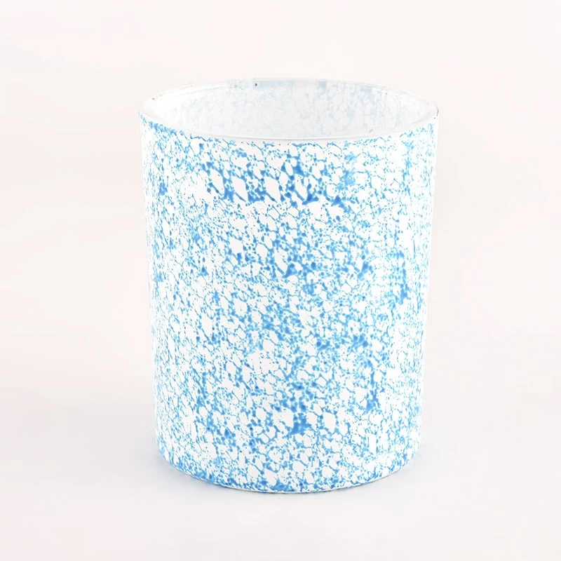wholesale glass jar for candles 8oz glass candle vessel supplier