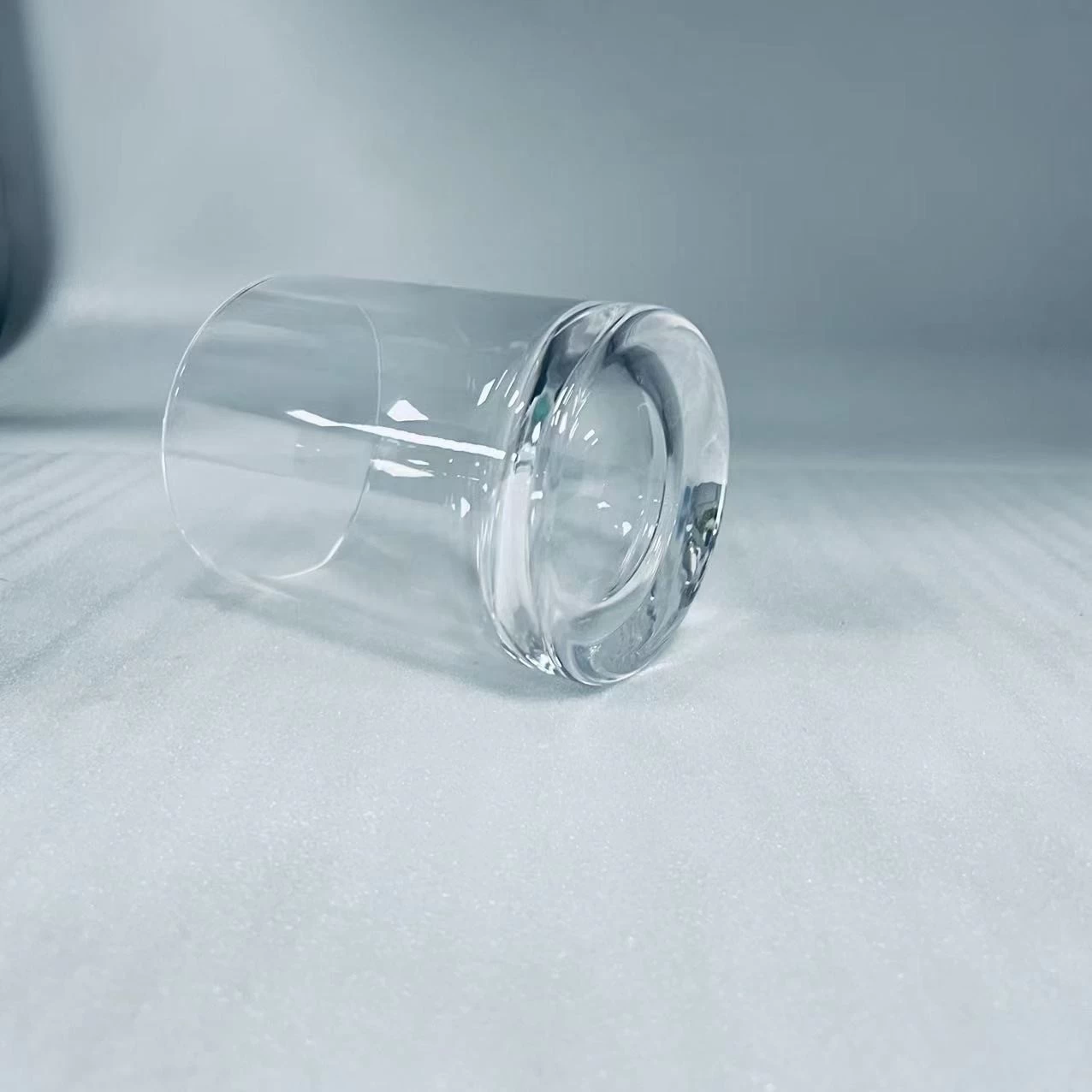 Luxury Machine Blown Popular Glass Candle Holders 918