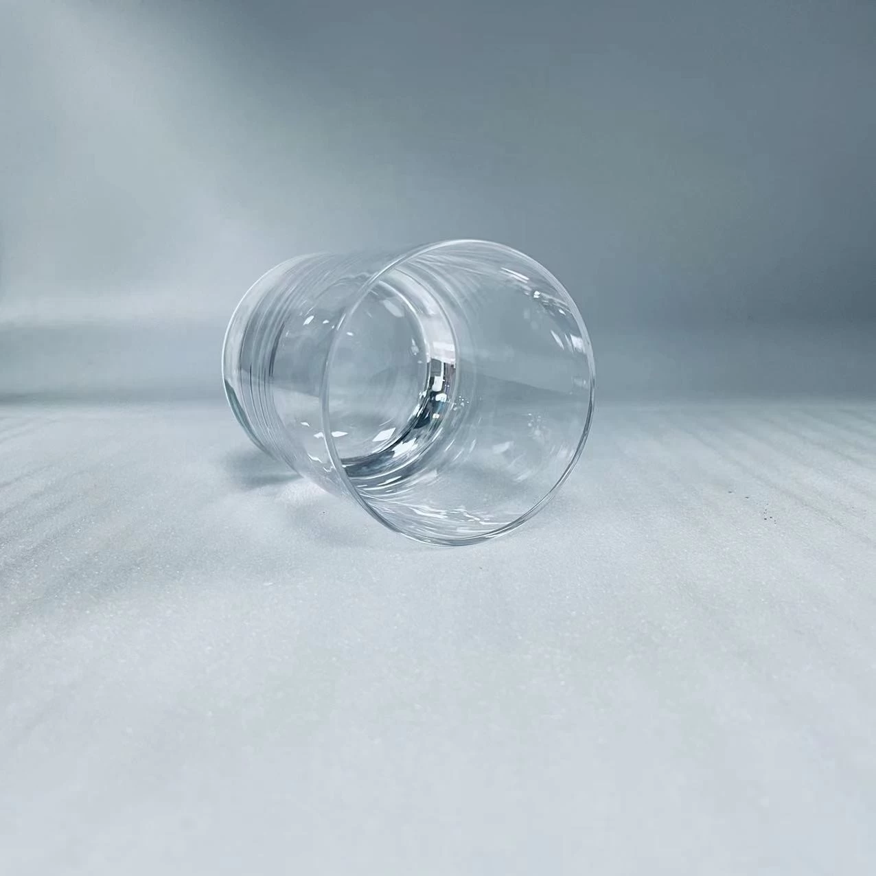 Luxury Machine Blown Popular Glass Candle Holders 918