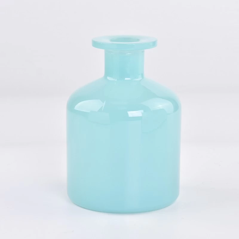 China blue 250ml glass diffuser bottle manufacturer
