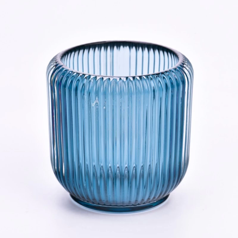 hot sales empty glass candle jar