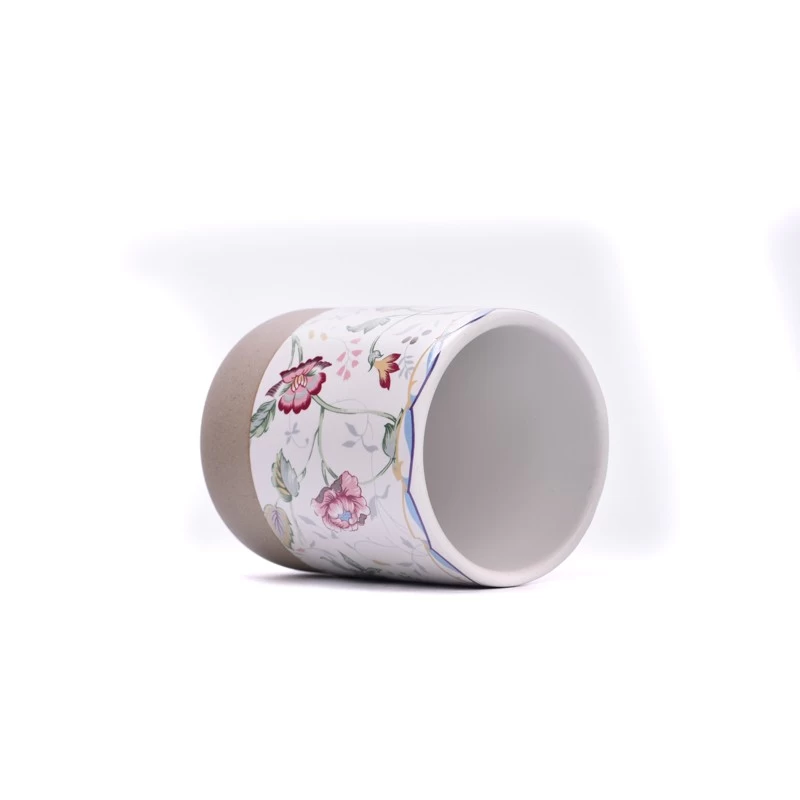 Керамічна банка для свічок home deco 5oz