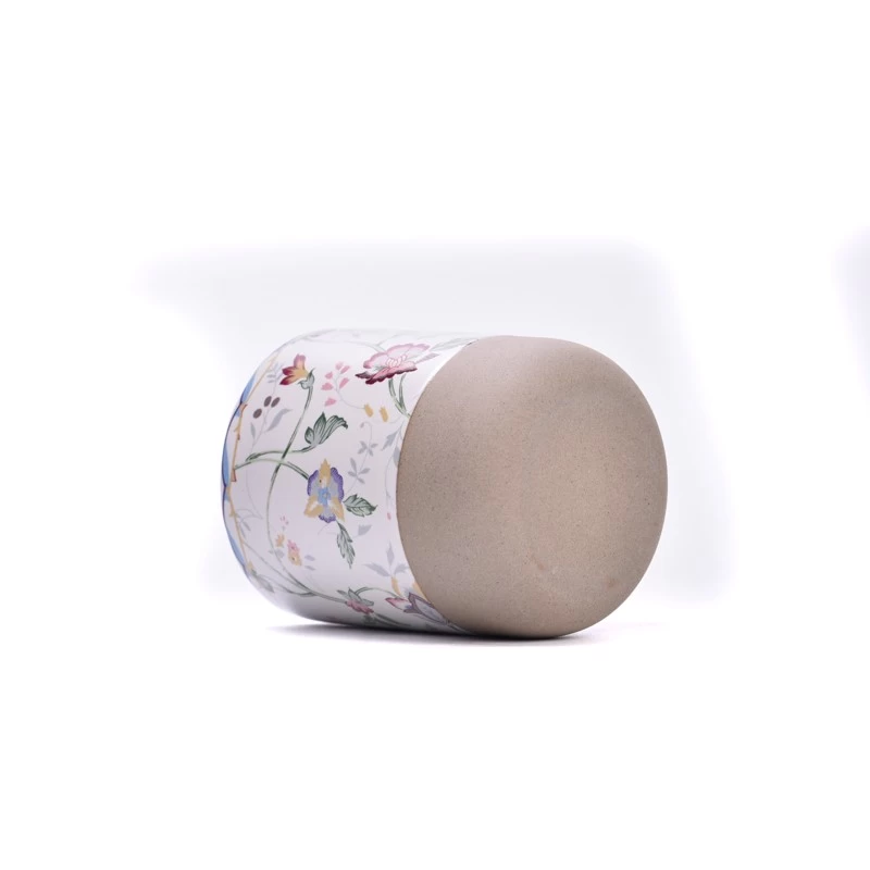 Керамічна банка для свічок home deco 5oz