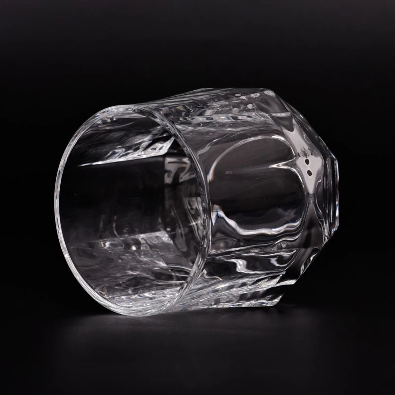 Düğün için toptan yeni tasarım 320ml viski cam kavanoz
