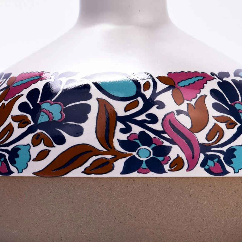 bottiglia diffusore in ceramica con opere d'arte di lusso