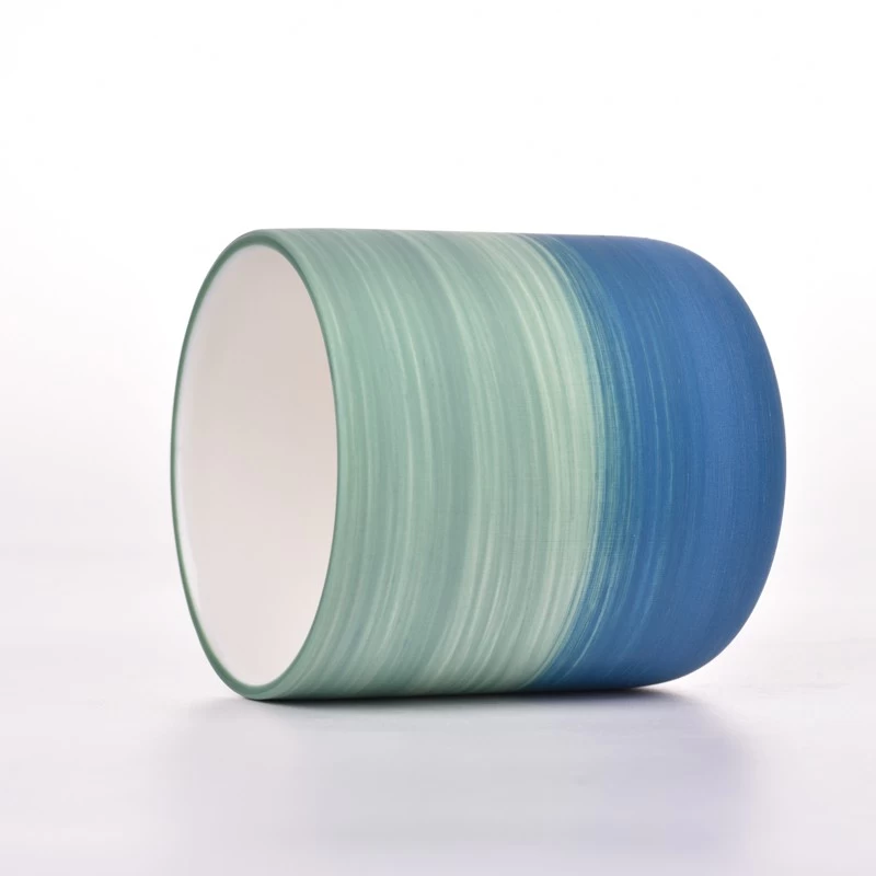 10oz 11oz Round Bottom Ceramic Candle Vessels Wholesale