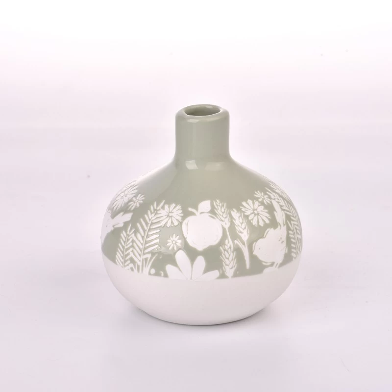 New design ceramic aroma diffuser bottles for wholesale 