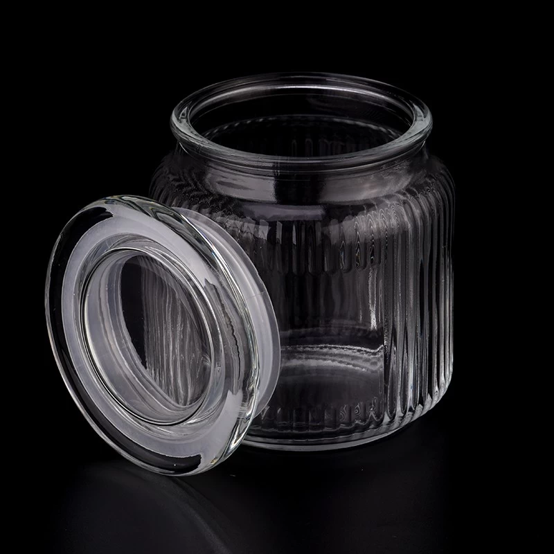 glass jars with lids for candle making from Sunny 