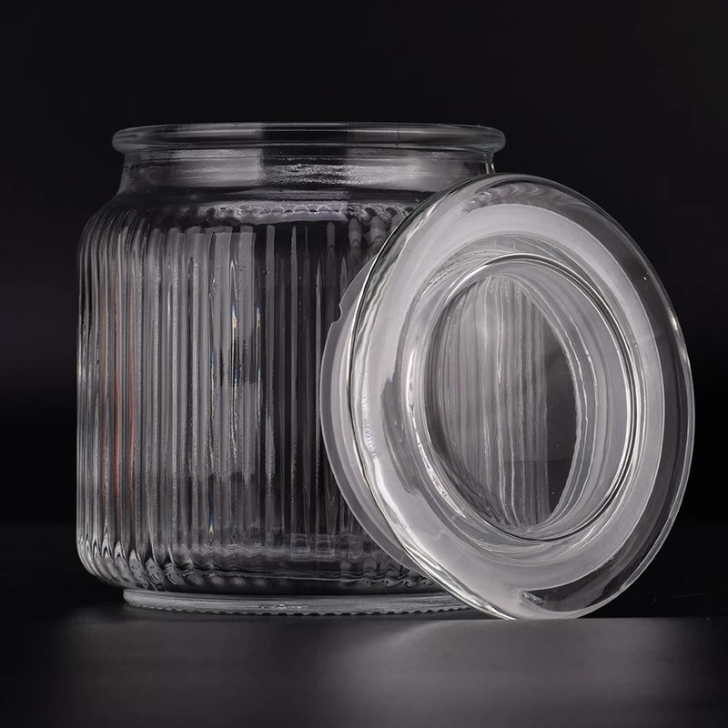 glass jars with lids for candle making from Sunny 