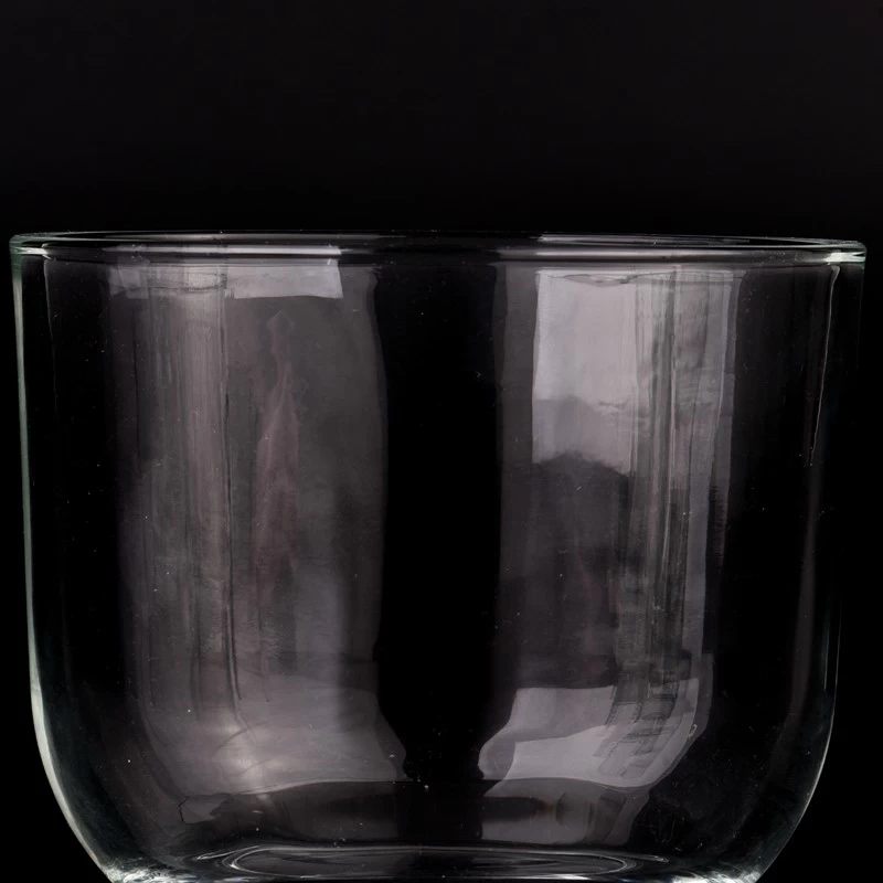 16oz round bottom glass candle bowl glass candle jars