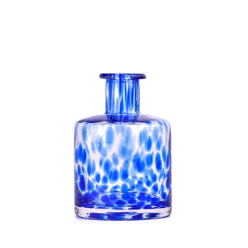 classical hand blown glass reed diffuser bottle