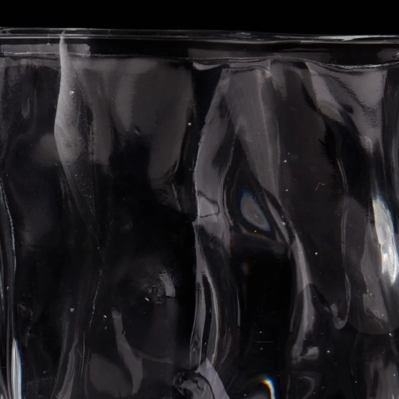 Newly luxury customized twisty 8oz glass jar for wholesale
