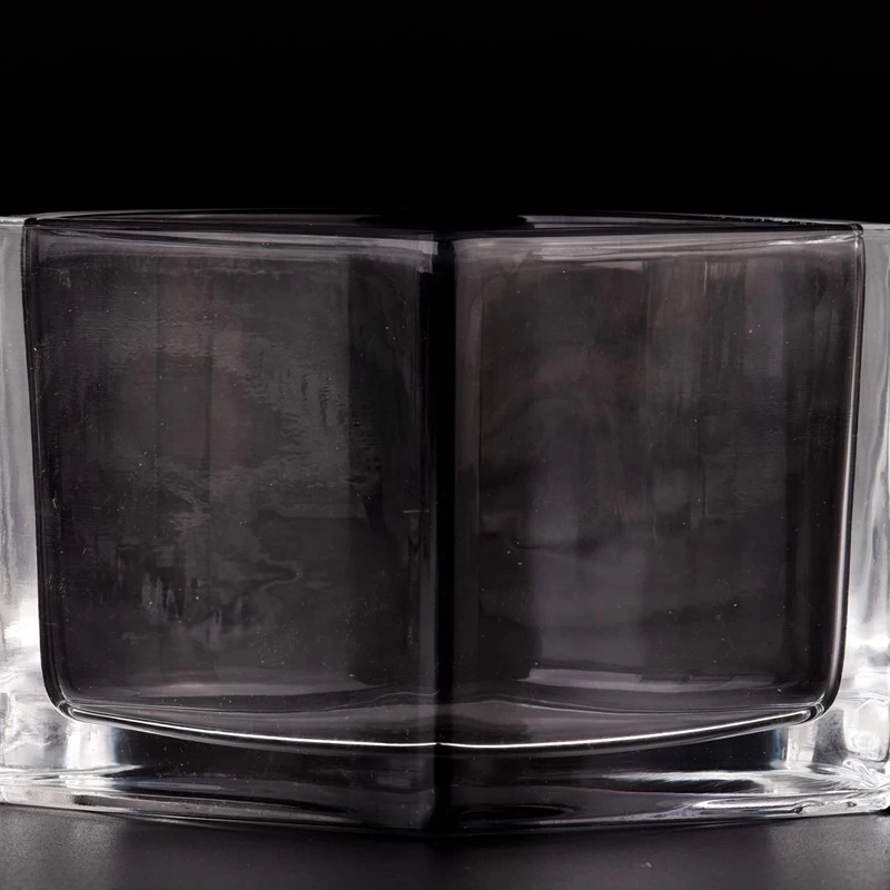 Heildsölu 10 oz glerkertakrukkur framleiðandi viftulaga kertaíláta