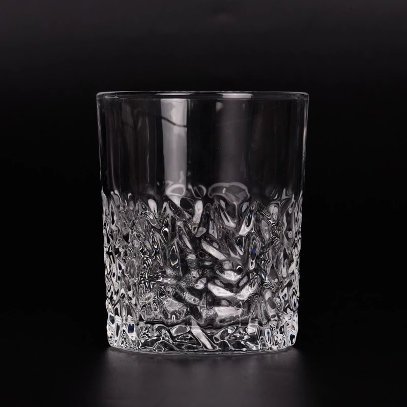 Sealbhóir coinneal gloine tóir 8oz le dearadh nua don soláthraí