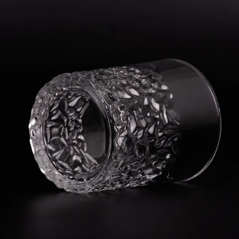 Sealbhóir coinneal gloine tóir 8oz le dearadh nua don soláthraí