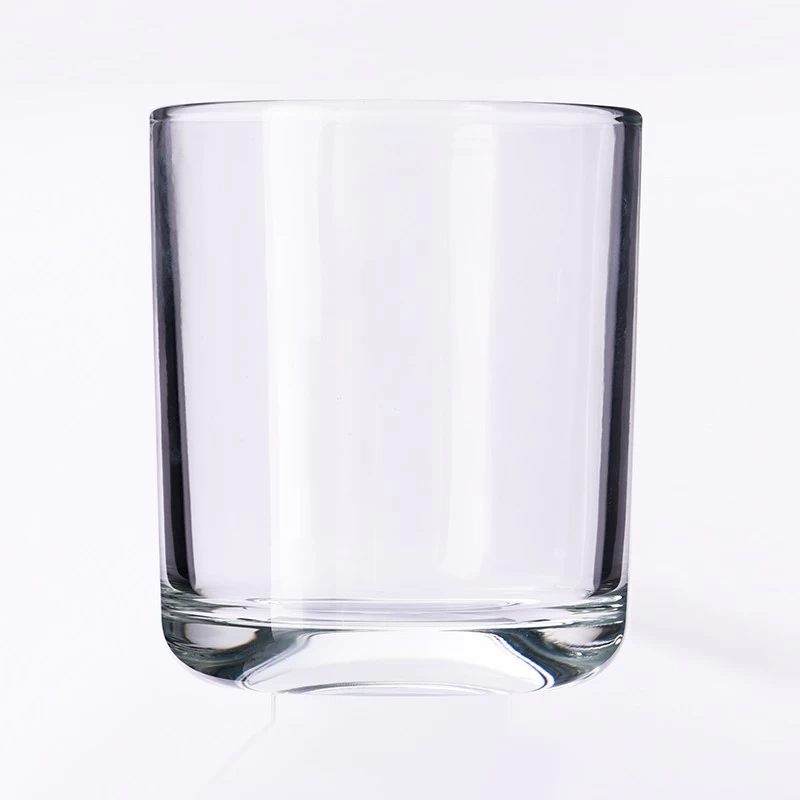 Supplier 300l clear Glass Candle Jars for home deco