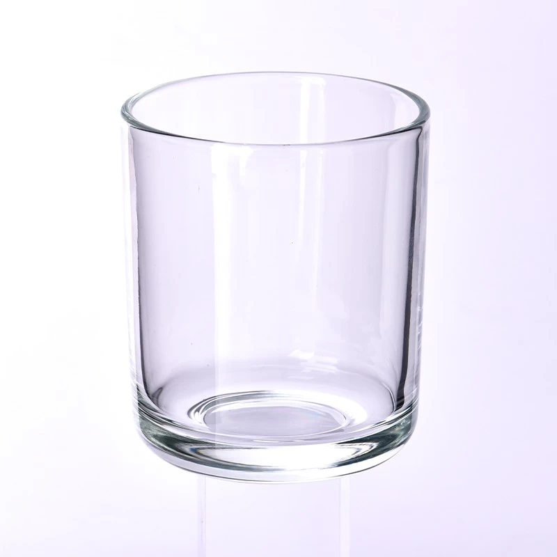 China Clear Glass Candle Jars Wholesale manufacturer