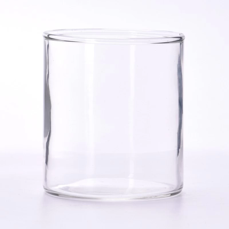 Китай домашен декор 9oz тънък стъклен буркан за свещи Производител