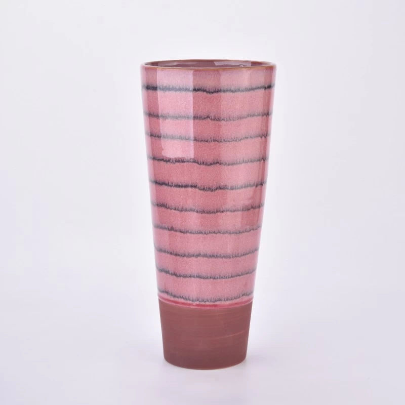 ubunewunewu bokuhombisa ikhaya lomde olukhazimlayo lwe-ceramic vase