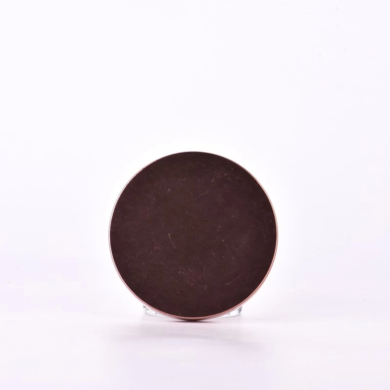 Wholesale customized size & color Metal Lids For Candle Vessel Tin Lids For Candle jars