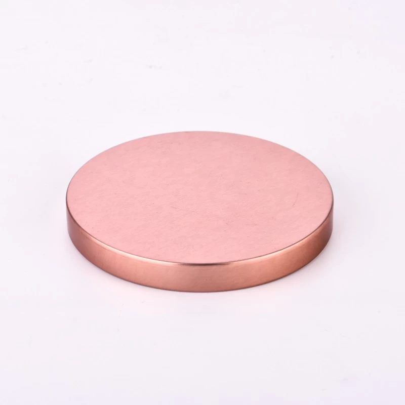 Wholesale customized size & color Metal Lids For Candle Vessel Tin Lids For Candle jars