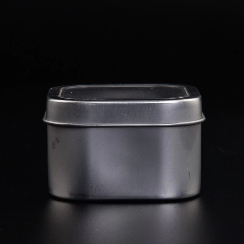 Tin Box for Candle Making Traval Tin Candle Boxes Wholesale
