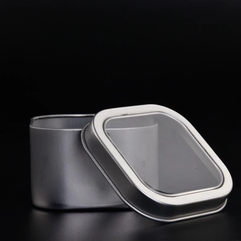 Tin Box for Candle Making Traval Tin Candle Boxes Wholesale