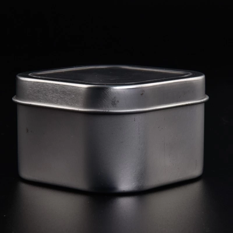 Tin Box for Candle Making Traval Tin Candle Boxes Wholesale