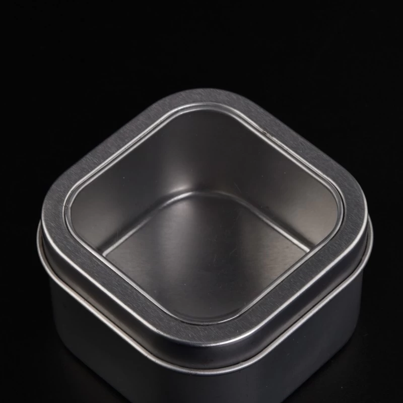 Tin Box for Candle Making Traval Tin Candle Boxes Wholesale