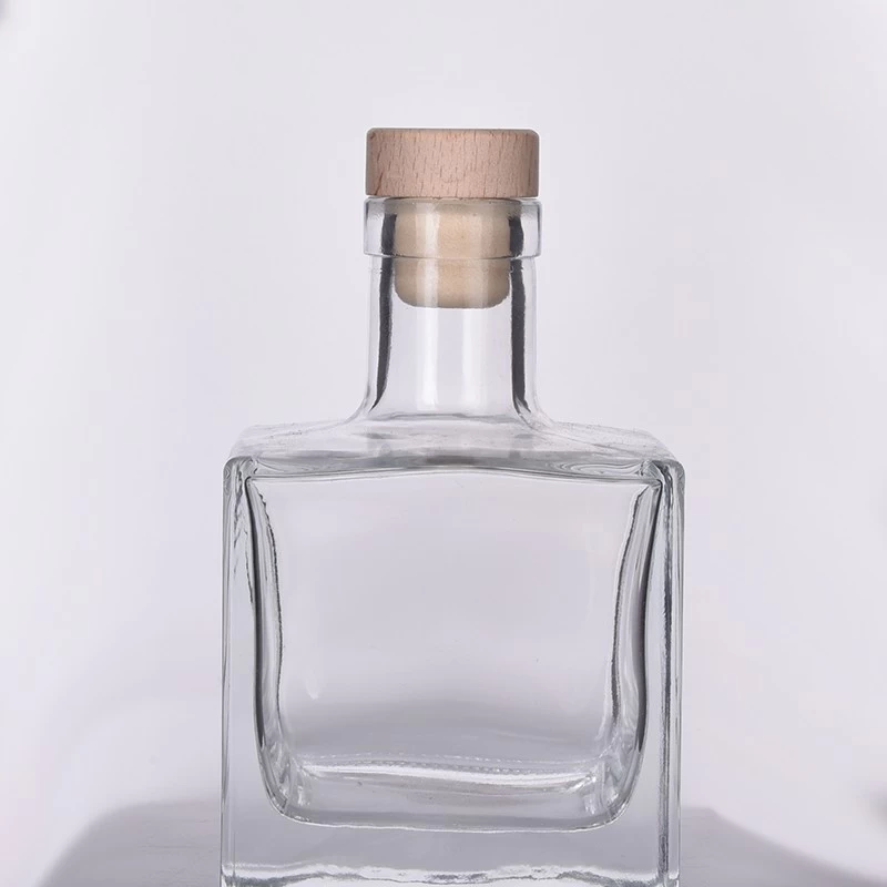 Supplier hot sales 8oz 10oz square glass diffuser bottle