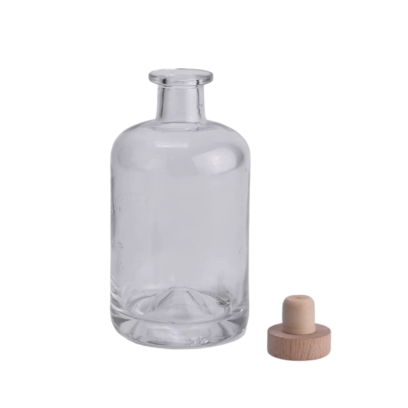 hot sales large size clear glass diffuser bottle