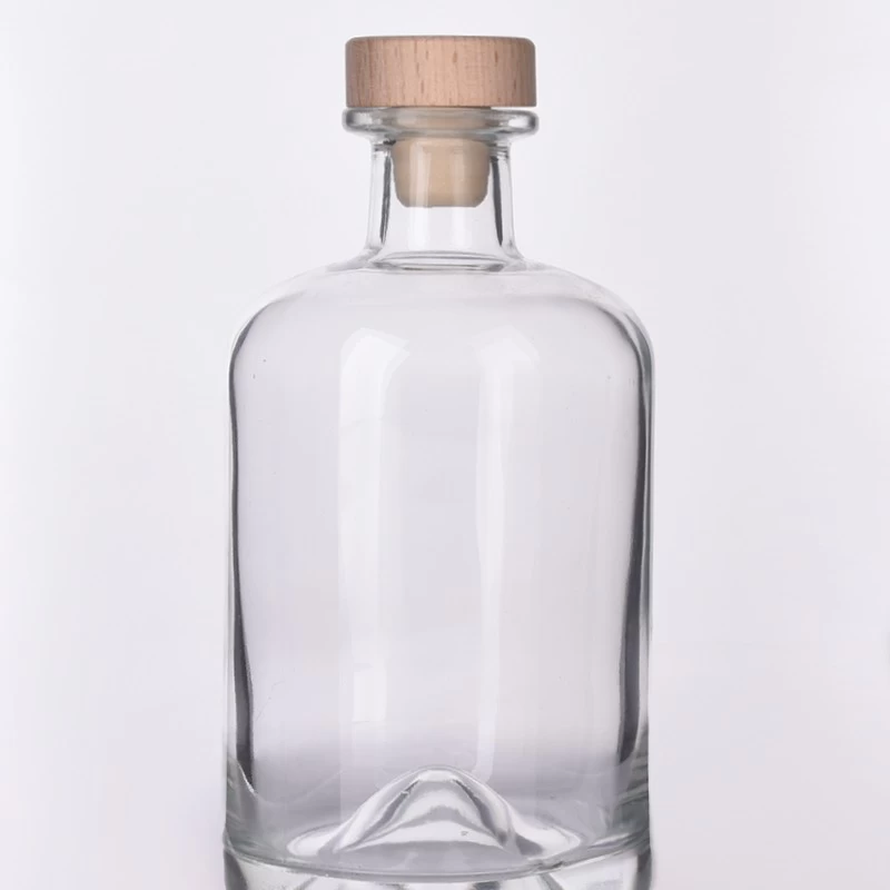 hot sales large size clear glass diffuser bottle