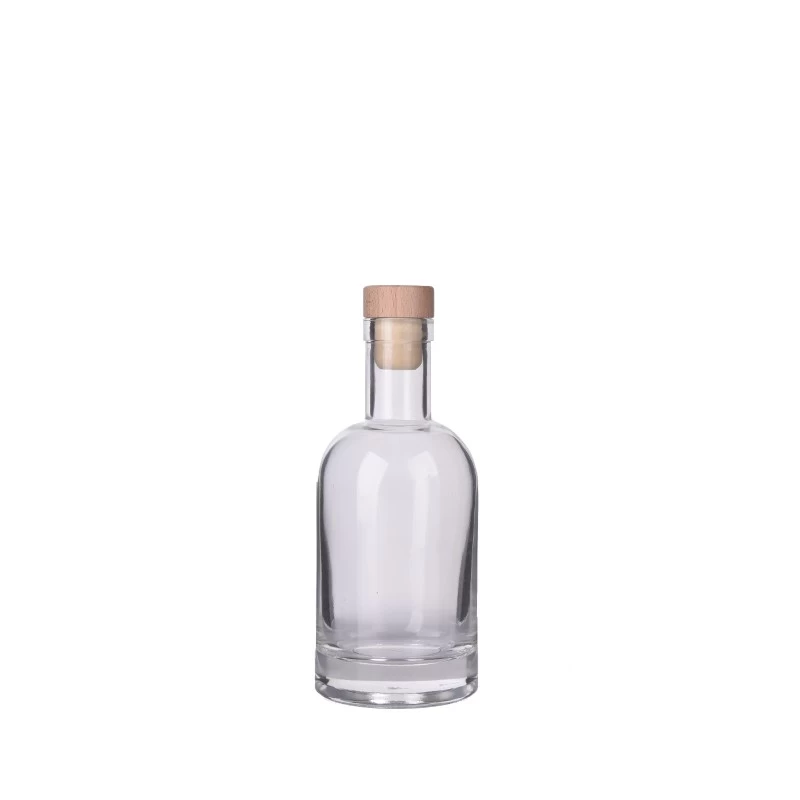 hot sales long neck 7oz clear glass diffuser bottle