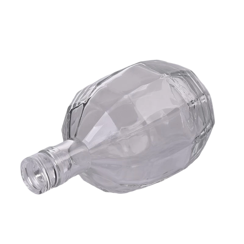 Supplier customized 18oz round glass reed diffuser bottle