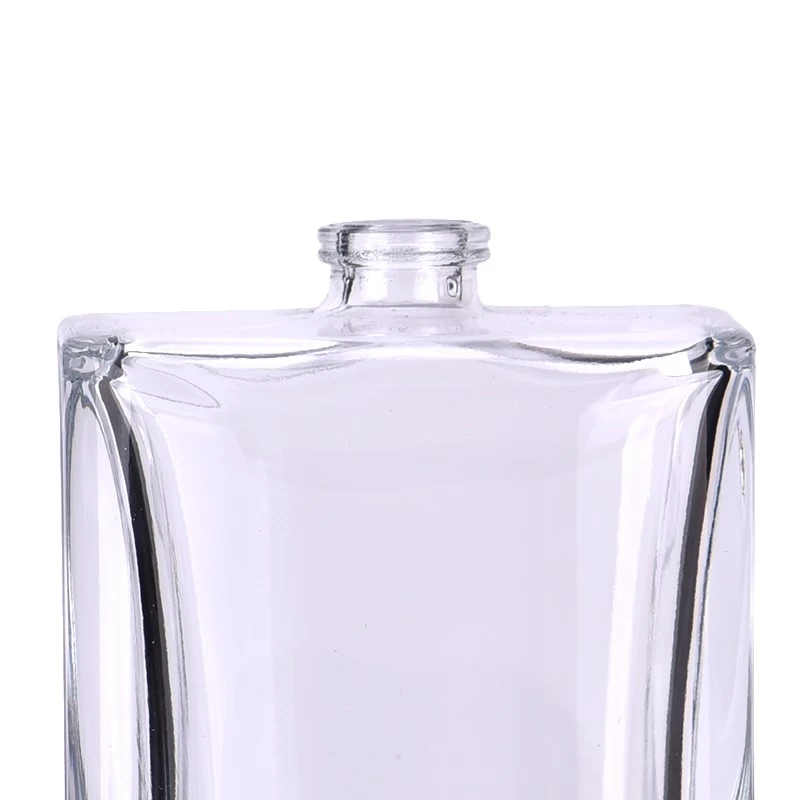 hot sales square empty glass perfume bottle